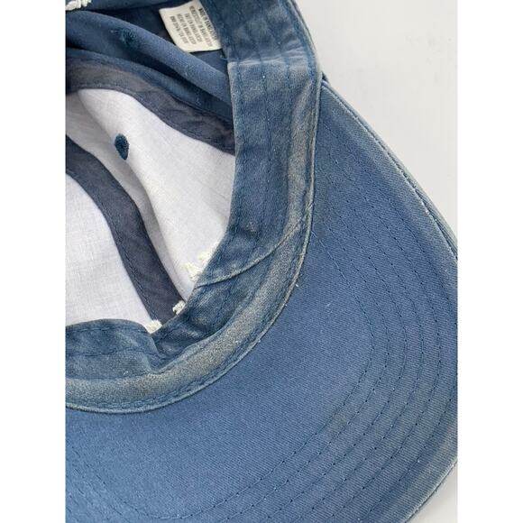 AMERICAN NEEDLE INC. Unisex Adult Blue Denim Sea Of Crises Adjustable Hat SZ OS - Picture 7 of 11
